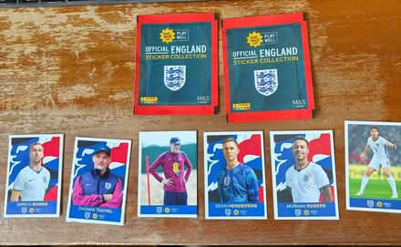 Photo of free Panini England football cards + 2 unopened packs (Slough central SL1) #1