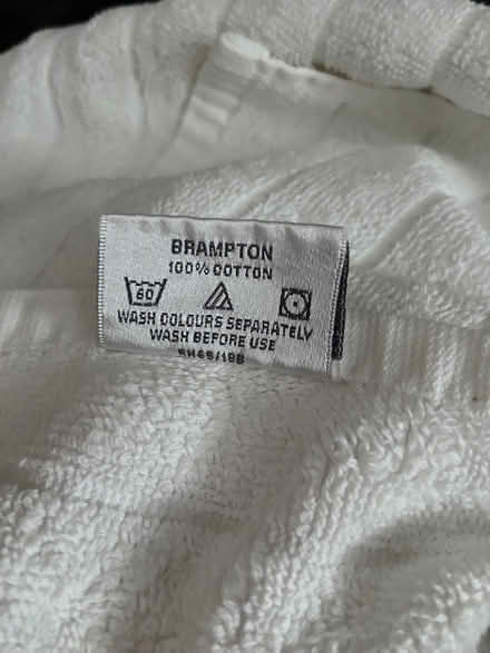 Photo of free Spa/hotel towel bundle (Coleridge Ward CB1) #3