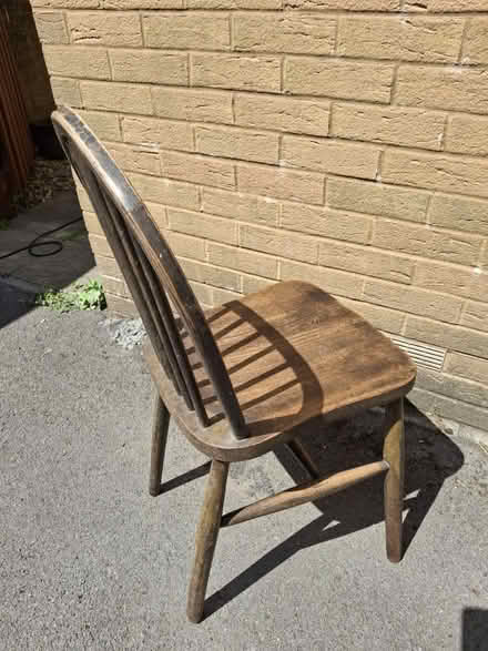 Photo of free Wooden chair (Mangotsfield BS16) #3