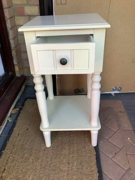 Photo of free White bed side (Central Royston) #1
