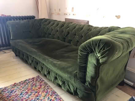 Photo of free Antique French Chesterfield sofa (Streatham SW16) #1