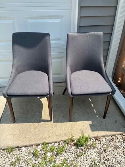 Photo of free Two dining chairs (Sauganash south of Rogers Ave) #1