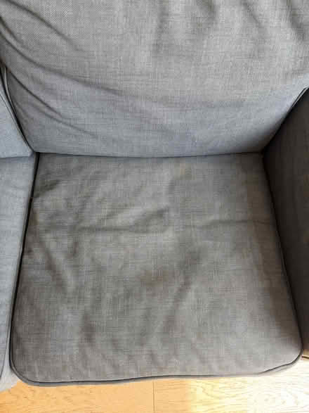 Photo of free ikea two seater grey sofa (Chipstead TN13) #2