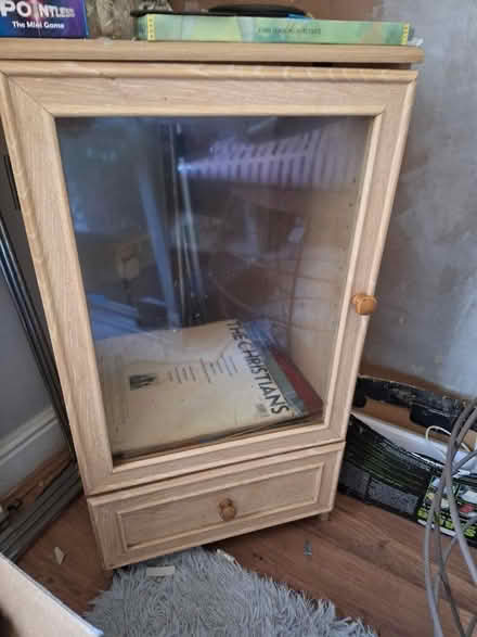 Photo of free Limed oak hifi unit (Wolverham CH65) #1