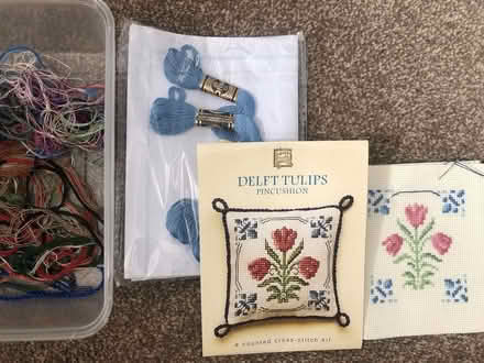 Photo of free Pin cushion embroidery (Etwall) #1