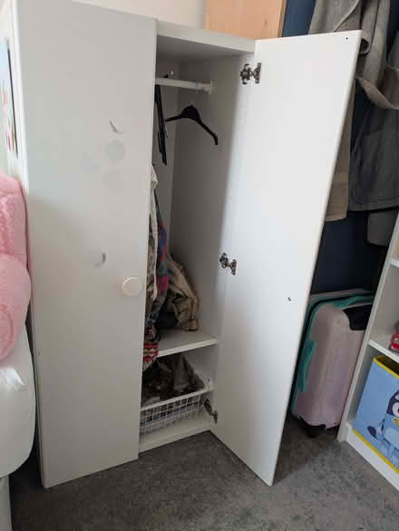 Photo of free Kids white wardrobe (Kendal LA9) #2