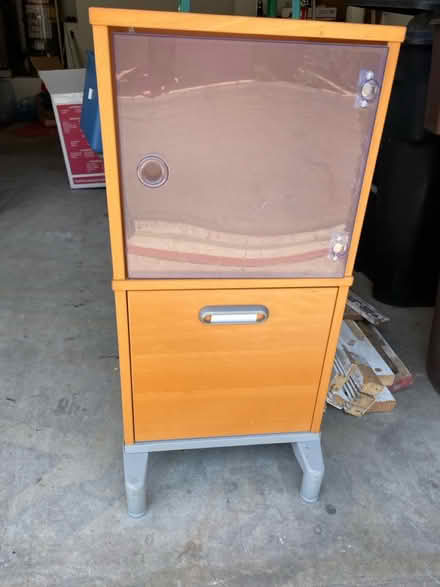 Photo of free Wooden filing cabinet (Rancho Santa Margarita) #1