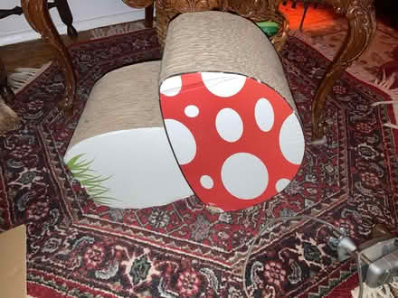 Photo of free Nearly new mushroom cat scratcher (Laurel, MD) #1
