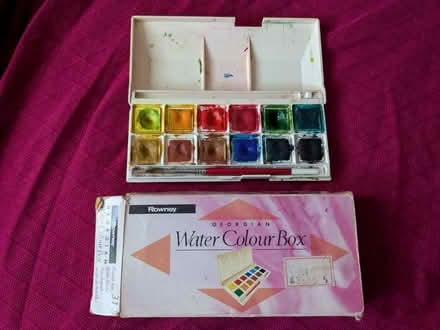 Photo of free Rowney Georgian watercolour paints (Moseley, Birmingham, B13) #1