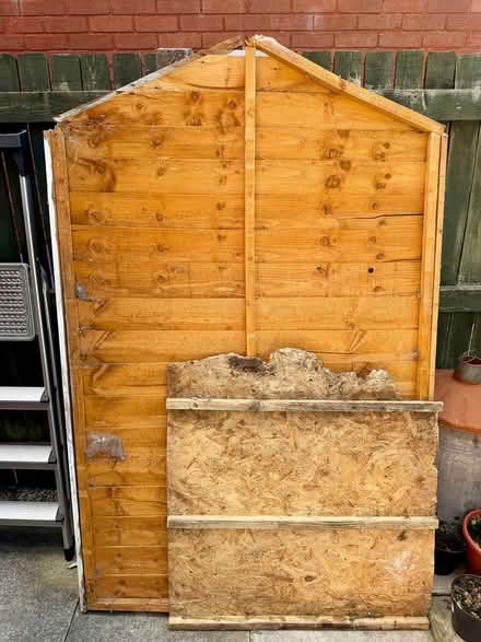Photo of free Old shed for Firewood (Sutton Leach WA9) #1