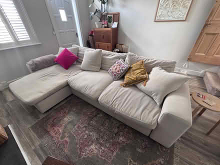 Photo of free Beige L shaped sofa (Ilkley LS29) #1