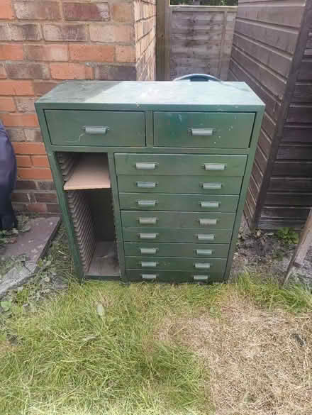 Photo of free Metal cabinet (Selly park B29) #1
