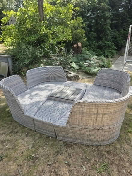 Photo of free Rattan Day Bed (Whiteley PO15 6) #1