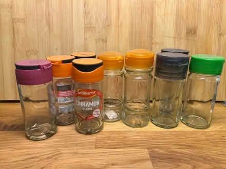 Photo of free Lot of empty spice jars (Cranleigh GU6) #1