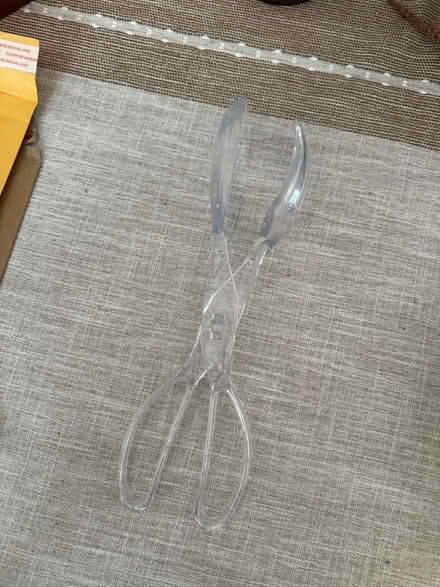Photo of free Plastic salad tongs (Malden) #1