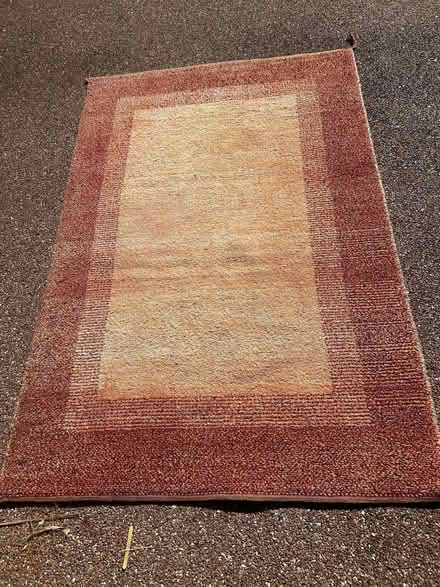 Photo of free Terracotta rug 117cm x 183cm (Woodley RG5) #2