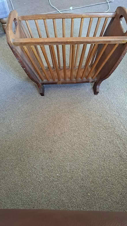 Photo of free Vintage hand made magazine rack (Littlehaven) #1