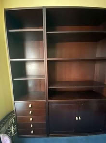 Photo of free Bookcases with drawers and cupboards (Woodley RG5) #4