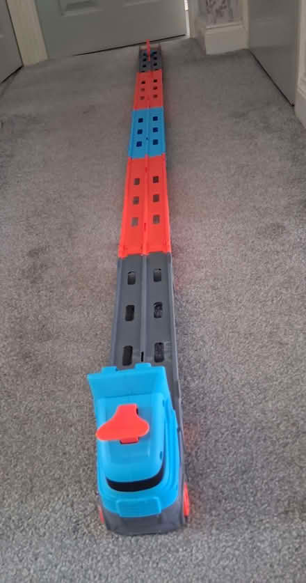 Photo of free Hot wheels car transporter and track. (Portchester PO16) #2
