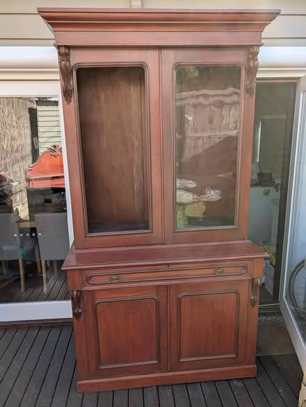 Photo of free Sideboard with display cabinet (Hawthorn) #2