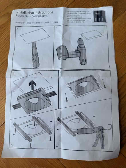 Photo of free Trimless Plaster Flush Ceiling Light (West Hill BN1) #4