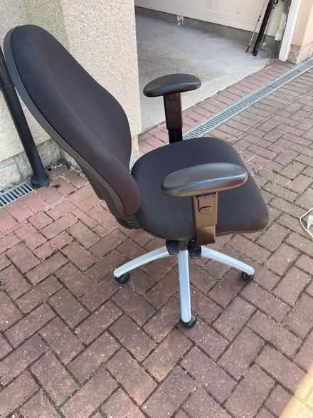 Photo of free Adjustable office chair. Fantastic condition. (Portlethen AB12) #2