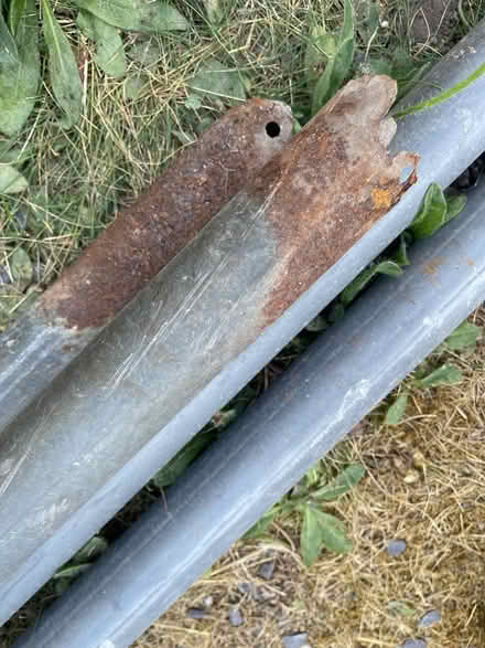 Photo of free A-frame metal bars for swingset (Little Sutton) #2