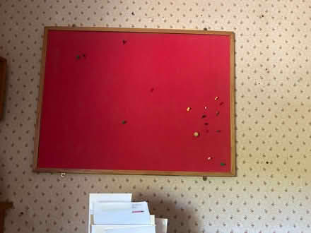 Photo of free Red felt notice board (High Barnet EN5) #1