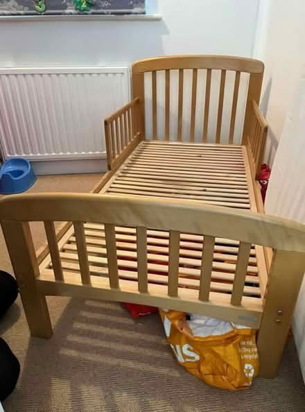 Photo of free Toddlers bedframe and mattress (Shirecliffe S5) #1
