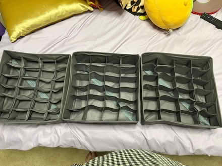 Photo of free Sock/underwear organisers x3 (Grays, RM16) #1