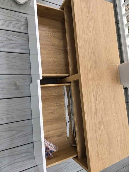 Photo of free Ikea Besta TV bench with drawers and TV bracket (Blackborough End PE32) #2