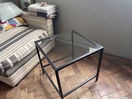 Photo of free Metal & Glass Side Table (50cmCube) (SW4 Stockwell SW4) #1