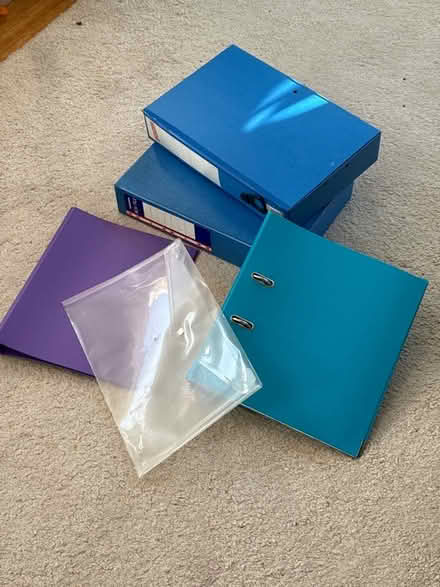 Photo of free Assorted Box Files and Folders (Headington OX3) #1