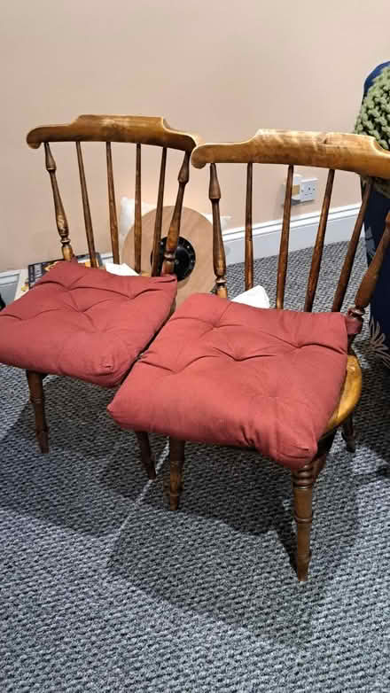 Photo of free 2x dining room chairs (Wanstead E11) #1