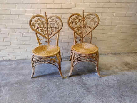 Photo of free 70s cane/wicker chairs - project (M33 sale) #2