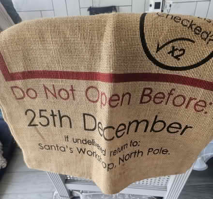 Photo of free Hessian Xmas Sack (Croydon, Shirley CR0) #2