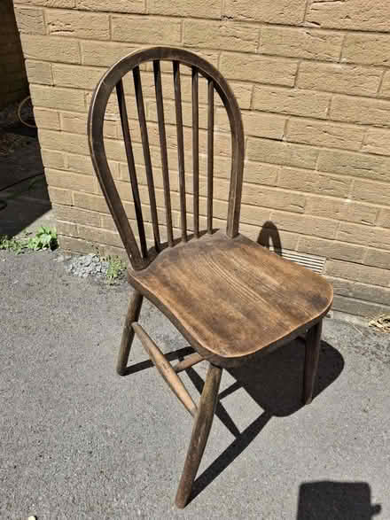 Photo of free Wooden chair (Mangotsfield BS16) #2