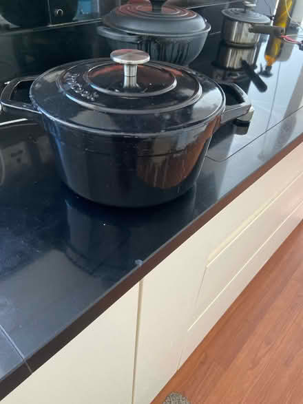 Photo of free Cast iron casserole pot (Loose, Maidstone ME15) #1
