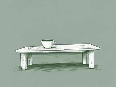 Photo of Coffee table with shelve (Upper Clapton E5) #1