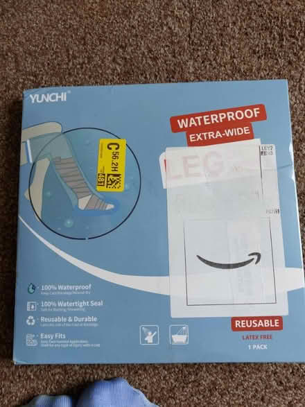 Photo of free Waterproof leg cast cover (NG16 2EH) #1