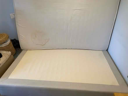 Photo of free Ikea double bed with mattress (St Marks Hill KT6 4) #3