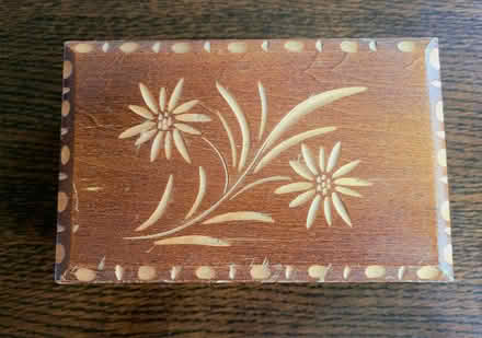 Photo of free Small carved wooden box (Adams Morgan) #1