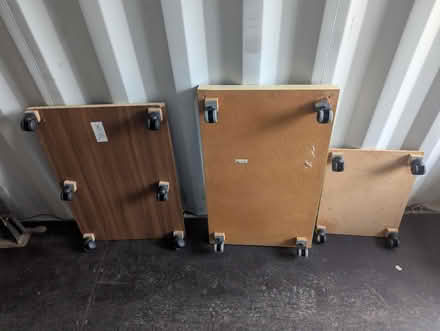 Photo of free platforms with office chairs wheels (Irlams o' th' Height M6 7RR) #1