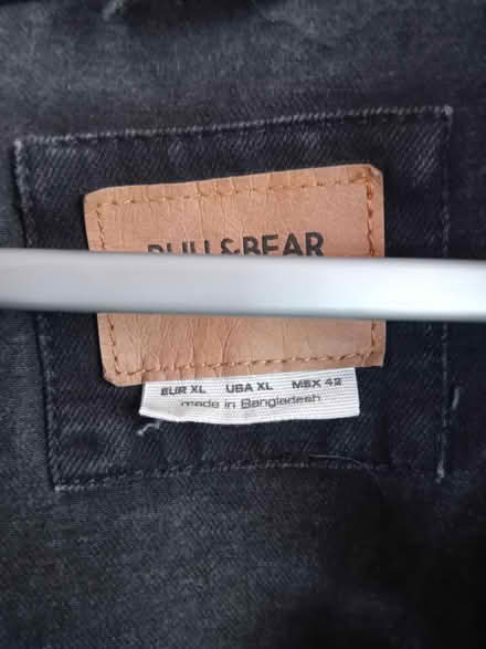 Photo of free Xl black denim jacket (Buriton GU31) #2
