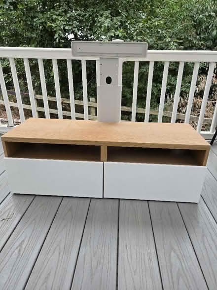 Photo of free Ikea Besta TV bench with drawers and TV bracket (Blackborough End PE32) #1