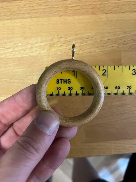 Photo of free Curtains pole eyelets (West Didsbury) #2