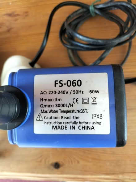 Photo of free Pond pumps (Nailsea BS48) #1