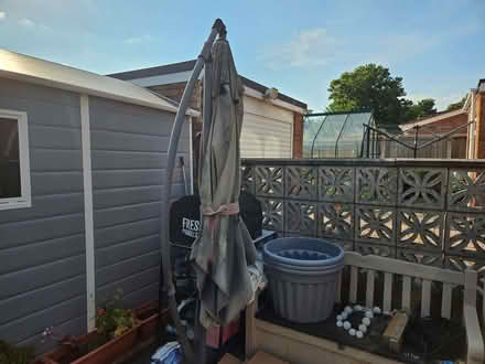 Photo of free Garden Parasol (Little Sutton CH66) #1