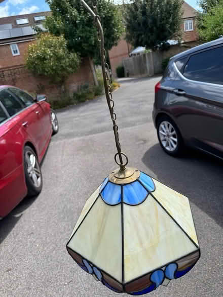 Photo of free Tiffany style lampshade. Untested (Hassocks BN6) #3