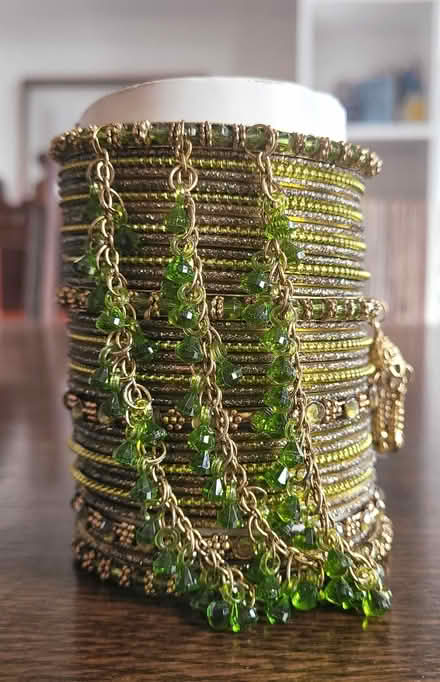 Photo of free Set of green Indian bangles (Adams Morgan) #1